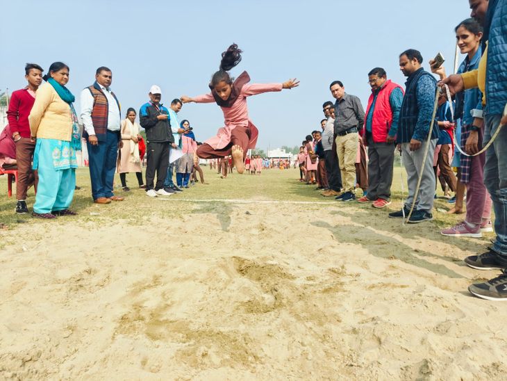 Organization of sports and educational competition in Rampur रामपुर