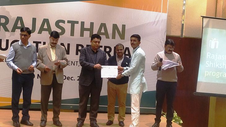 Rajpurohit honored for innovation in education