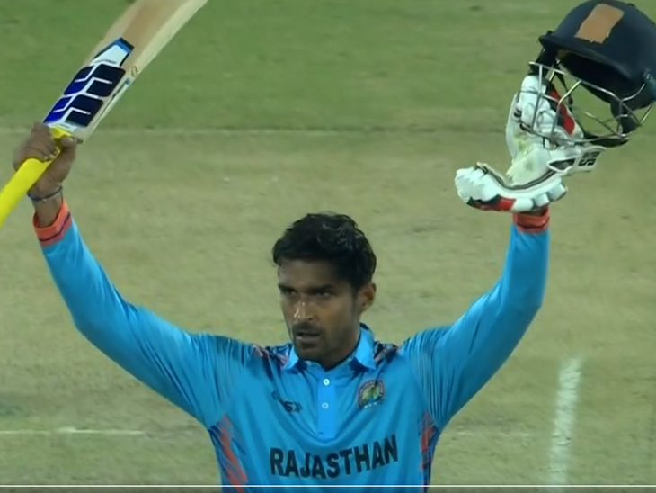 विजय हजारे ट्रॉफी के फाइनल में पहुंची राजस्थान – कर्नाटक को 6 विकेट से हराया, हुडा ने खेली 180 रन की पारी.