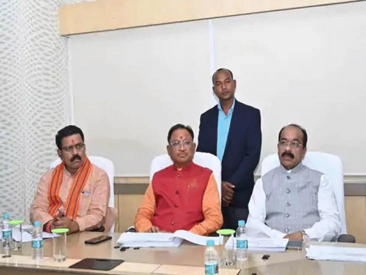 Vishnu Deo Sai CG CM Vishnu Deo Sai On Bilaspur Jagdalpur Hospitals