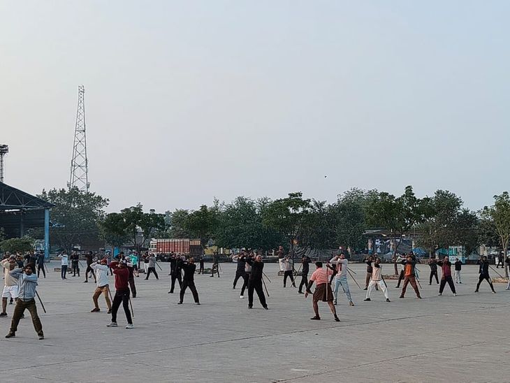 Dand Prahar Mahayagya of RSS in Etawah