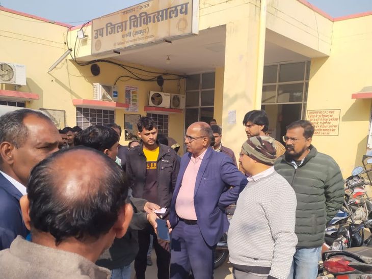 Additional District Collector inspected government departments