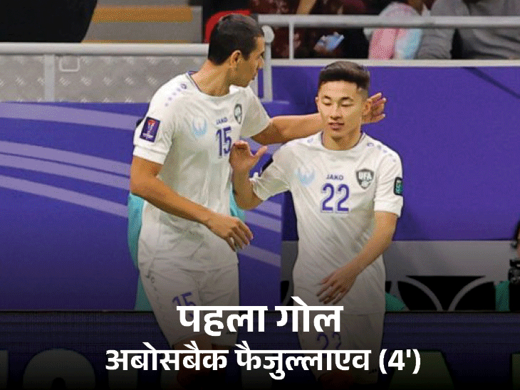 भारत एएफसी एशियन कप से बाहर: दूसरे मैच में उज्बेकिस्तान ने 3-0 से हराया, आखिरी मैच सीरिया से