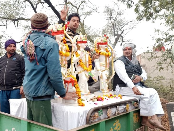 Consecration of idols of Gods and Goddesses in Baharamada on 22nd ...