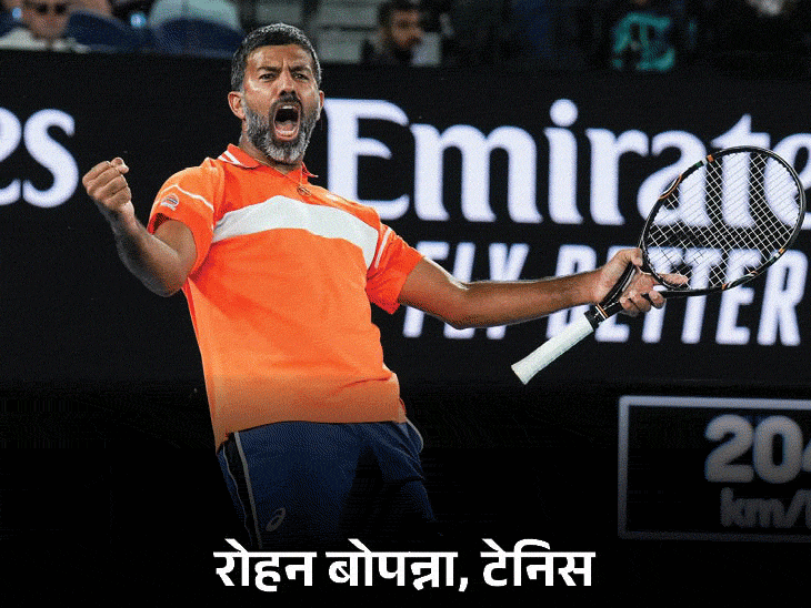 बोपन्ना, चिनप्पा समेत 7 खिलाड़ियों को पद्मश्री:110 हस्तियों को मिलेगा पद्मश्री पुरस्कार;  बोपन्ना ऑस्ट्रेलियन ओपन के फाइनल में पहुंचे