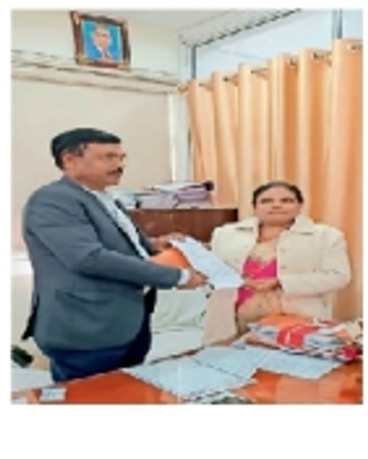 The new Additional Collector of the district assumed charge