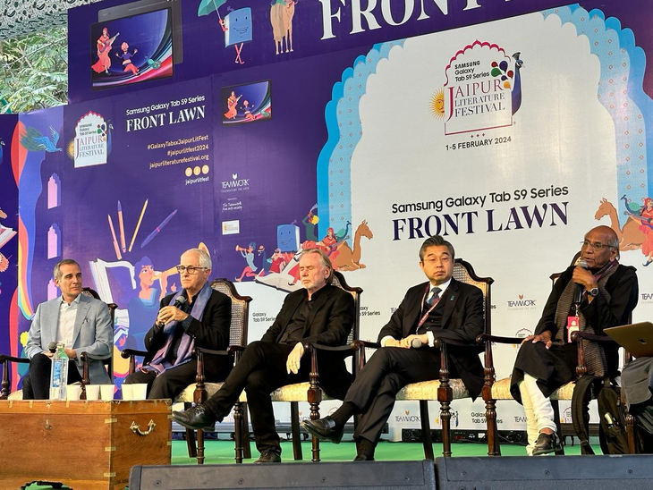 US wanted to postpone the formation of QUAD; Jaipur Literature Festival news | खुलासा- QUAD का गठन टालना चाहता था अमेरिका: ईरान के खिलाफ चीन का साथ चाहिए था, इसलिए भारत पर भी दबाव डाला था