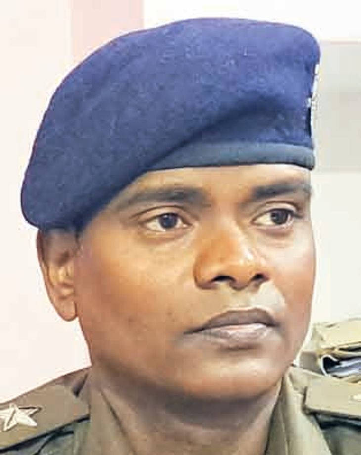 PC Raju took charge as Madhepur police station chief. | पीसी राजू ने ...