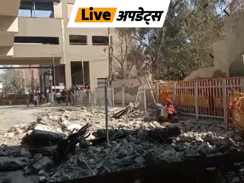 Breaking News LIVE Updates; Nagpur Bomb News| Delhi Mumbai News | भास्कर अपडेट्स: दिल्ली के गोकुलपुरी मेट्रो स्टेशन का स्लैब नीचे रोड पर गिरा