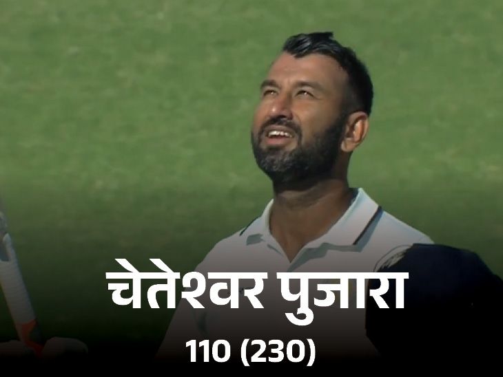 पुजारा ने रणजी ट्रॉफी में शतक बनाया: उन्होंने राजस्थान के खिलाफ सौराष्ट्र के लिए 110 रन बनाए;  शॉ भी मुंबई लौट आए हैं