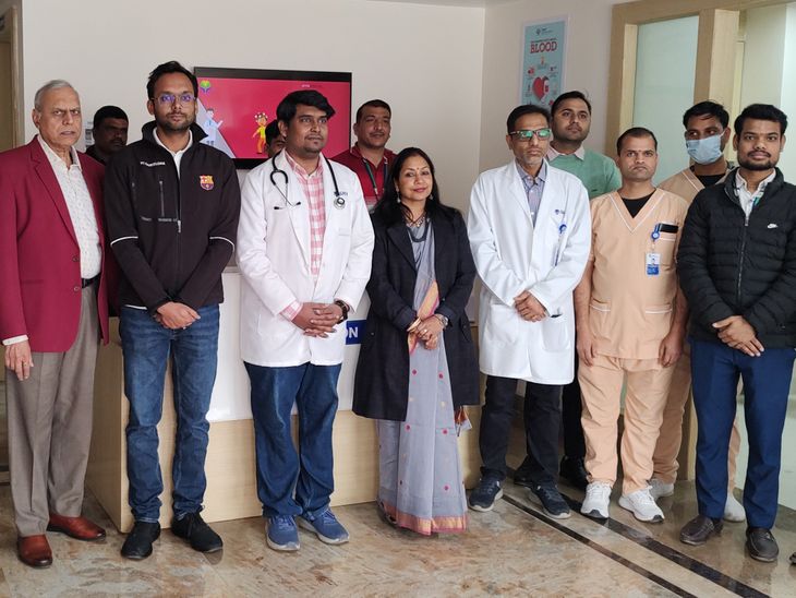 Blood bank facility inaugurated in Sagar Hospital Bhopal सागर मल्टी स्पेशलिटी हॉस्पिटल भोपाल