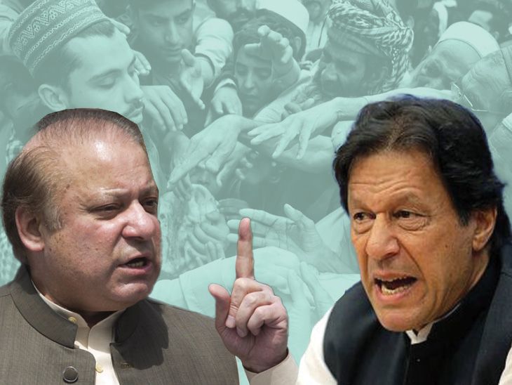Imran Khan Vs Nawaz Sharif; Pakistan Politics Impact On Economic Crisis Explained | क्या इमरान-नवाज की दुश्मनी में दिवालिया होगा पाकिस्तान: 45 दिन के खर्च का पैसा बचा; कमजोर सरकार कैसे 2 महीने में चुकाएगी​​​​​​​ 8000 करोड़ कर्ज