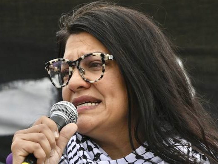 Israel Hamas Rape And Sexual Violence | Rashida Tlaib | इजराइली महिलाओं से रेप की निंदा नहीं: अमेरिकी सांसद ने प्रस्ताव के विरोध में वोट किया; हमास का समर्थन करती हैं राशिदा तालिब