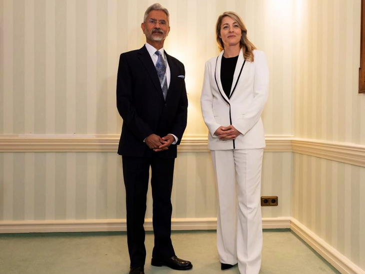 S Jaishankar meets Canadian Foreign Minister Munich Security Conference 2024 | एस जयशंकर कनाडाई विदेश मंत्री से मिले: म्यूनिख सिक्योरिटी कॉन्फ्रेंस में भारत-कनाडा रिश्तों, वैश्विक मुद्दों पर चर्चा की