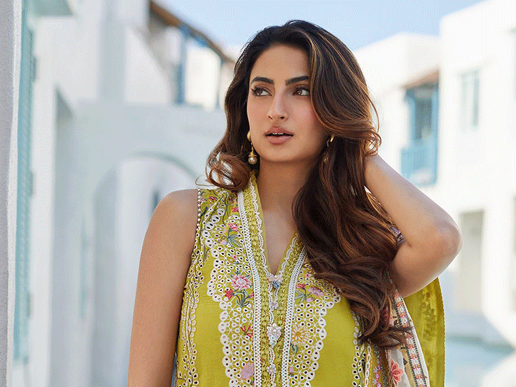 Palak Tiwari became the face of Pakistani designer, Faiza Saqlain's ...