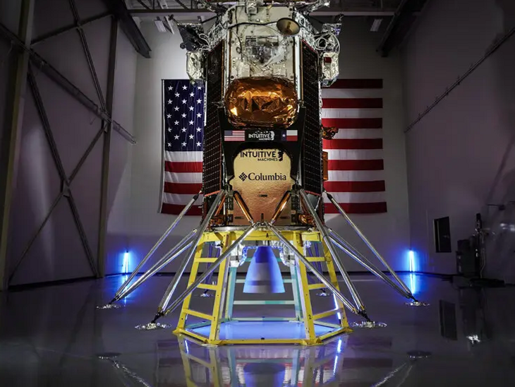 Odysseus spacecraft Moon Landing | US Odysseus spacecraft Moon Landing news updates news updates | आज मून लैंडिंग कर सकता है अमेरिकी स्पेसक्राफ्ट: प्राईवेट कंपनी इंट्यूटिव मशीन्स ने बनाया है ओडियोसिस; एक बार टल चुकी है लैंडिंग