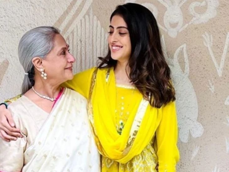 Jaya Bachchan wished to hitch the military and never movies | फिल्मों में नहीं आर्मी में जाना चाहती थीं जया बच्चन: नातिन नव्या नंदा के पॉडकास्ट में बोलीं- उन दिनों केवल नर्स के लिए ही भर्ती चालू थी