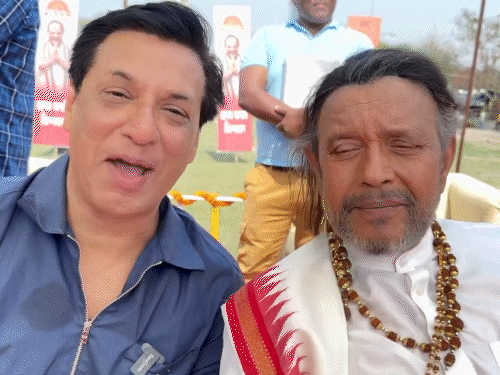 Mithun Chakraborty returned to taking pictures | शूटिंग पर वापस लौटे मिथुन चक्रवर्ती: सेट से मधुर भंडारकर ने शेयर किया वीडियो, 10 फरवरी को आया था ब्रेन स्ट्रोक