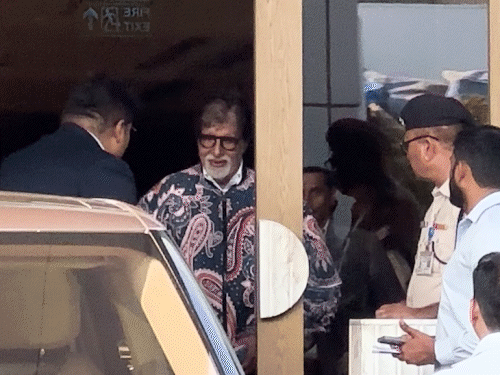 Many celebs together with Amitabh Bachchan, Manushi Chhillar reached Jamnagar to attend Anant Ambani’s pre-wedding ceremony. | सेलेब्स स्पॉटेड: अनंत अंबानी की प्री-वेडिंग सेरेमनी में शामिल होने जामनगर पहुंचे अमिताभ बच्चन, मानुषी छिल्लर सहित कई सेलेब्स दिखे