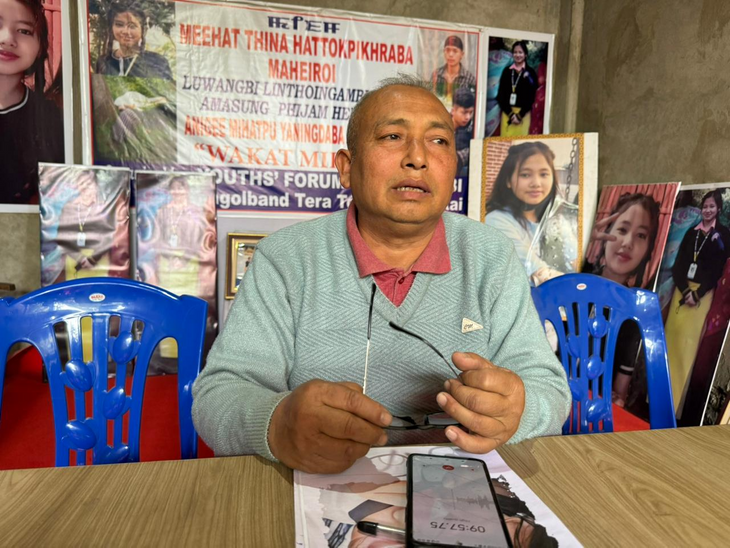 Manipur Violence Students Killing Viral Photos; Linthoingambi Hijam Father | मणिपुर सरकार से गुहार- हमारे बच्चों के शव दे दीजिए: जुलाई में लापता हुए थे 2 स्टूडेंट्स; पेरेंट्स की मांग- कैबिनेट में उठाया जाए मुद्दा