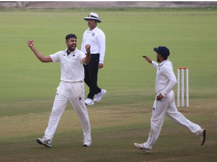 रणजी ट्रॉफी सेमीफाइनल… पहला दिन: मध्य प्रदेश के खिलाफ विदर्भ 170 रन पर ऑलआउट, अवेश ने लिए 4 विकेट;  तमिलनाडु 146 रन पर सब कुछ के साथ