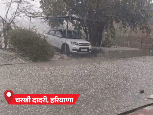 Landslide in Jammu, woman and 3 children killed | जम्मू में लैंडस्लाइड, महिला और 3 बच्चों की मौत: यूपी में आंधी-बरसात में 3 की जान गई, हरियाणा-पंजाब और MP में ओले गिरे