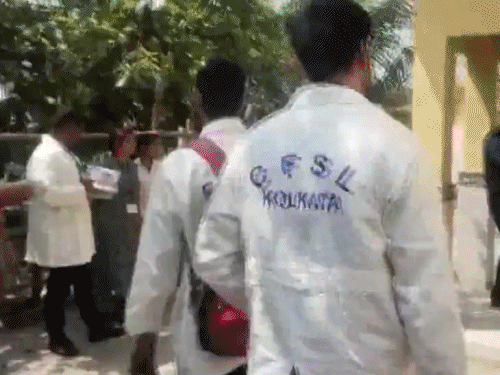 Sandeshkhali Shahjahan Sheikh ED Attack Case; CBI | Forensic team reached Sheikh’s house | संदेशखाली में शाहजहां शेख के घर पहुंची फोरेंसिक टीम: CBI की टीम ने घर और ऑफिस की तलाशी ली