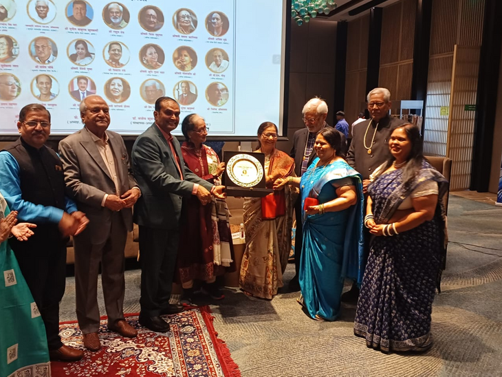 Suryabala and Prem Janmejay received BPA Shikhar Sahitya Samman Many ...