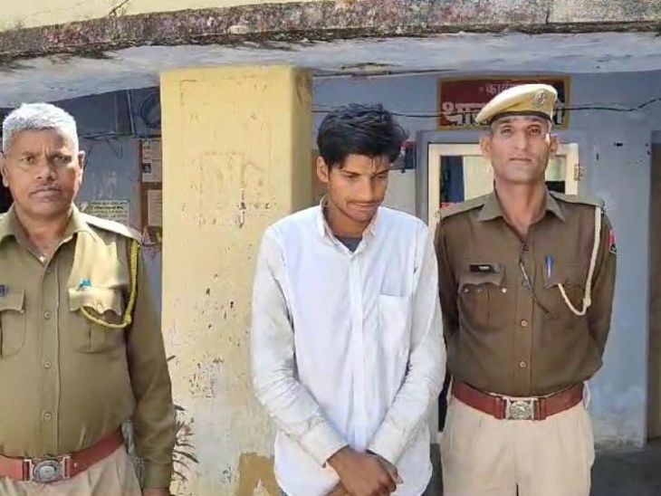 5 lakh fraudster arrested for making obscene video | अलवर में अश्लील वीडियो बनाकर धमकाने वाला गिरफ्तार: सोशल मीडिया पर डालने की धमकी दी, 5 लाख वसूल चुका था - Alwar News | Dainik Bhaskar