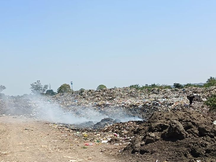Waste disposal stopped at Raisen's trenching ground, 300 tonnes of new ...