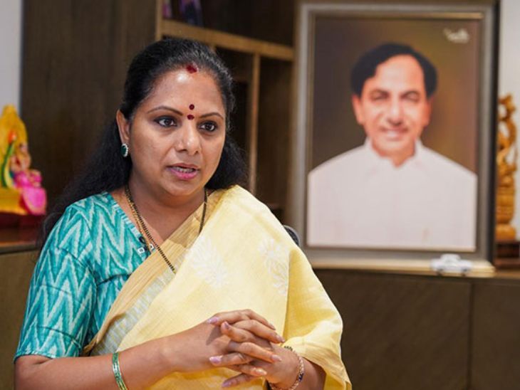 Telangana KCR Daughter Kavitha ED Case | Delhi Liquor Scam Case | BRS नेता के कविता को ED ने हिरासत में लिया: जांच एजेंसी की दिल्ली शराब घोटाले केस में कार्रवाई; तेलंगाना पूर्व CM केसीआर की बेटी हैं