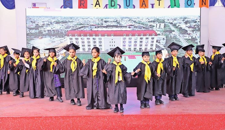 Kindergarten graduation ceremony held