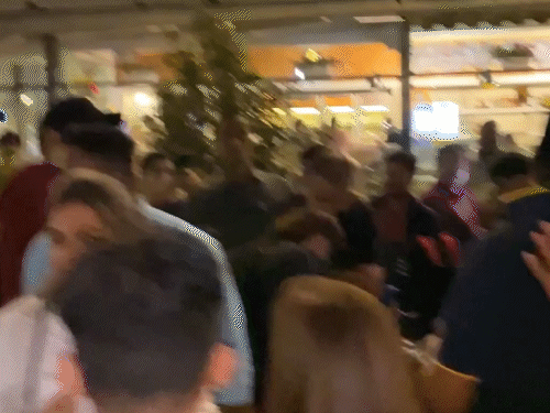 Shahrukh Khan was seen speaking to followers at Mumbai airport, video went viral | सेलेब्स स्पॉटेड: शाहरुख खान मुंबई एयरपोर्ट पर फैंस से बातचीत करते दिखे, वीडियो हुआ वायरल