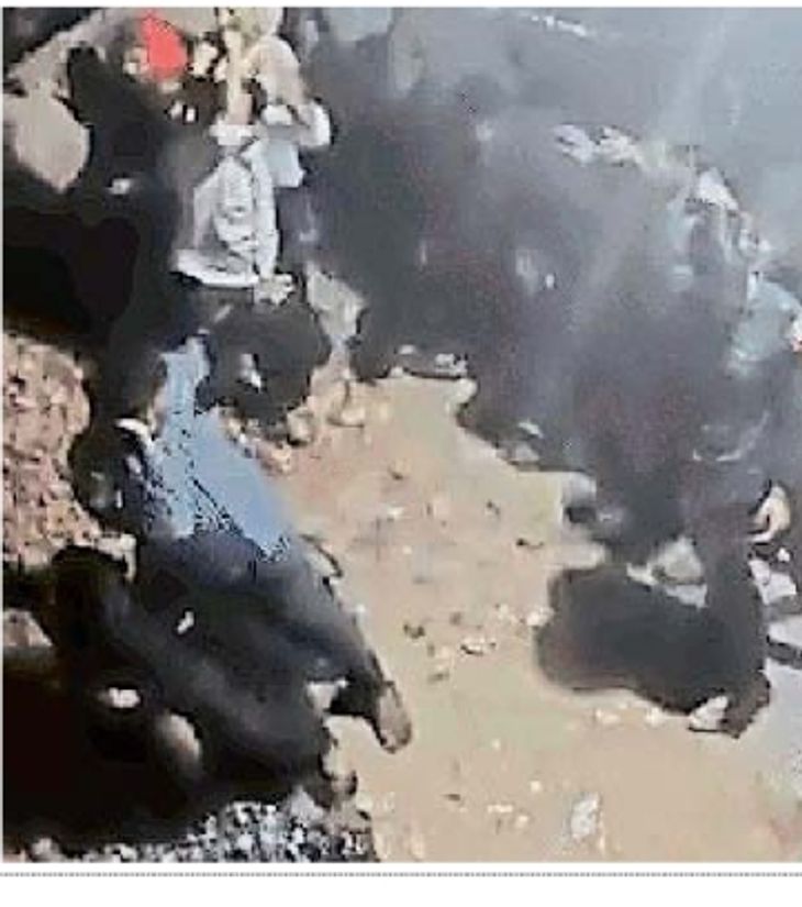 Video of students posted on social media, throwing bricks and stones at ...