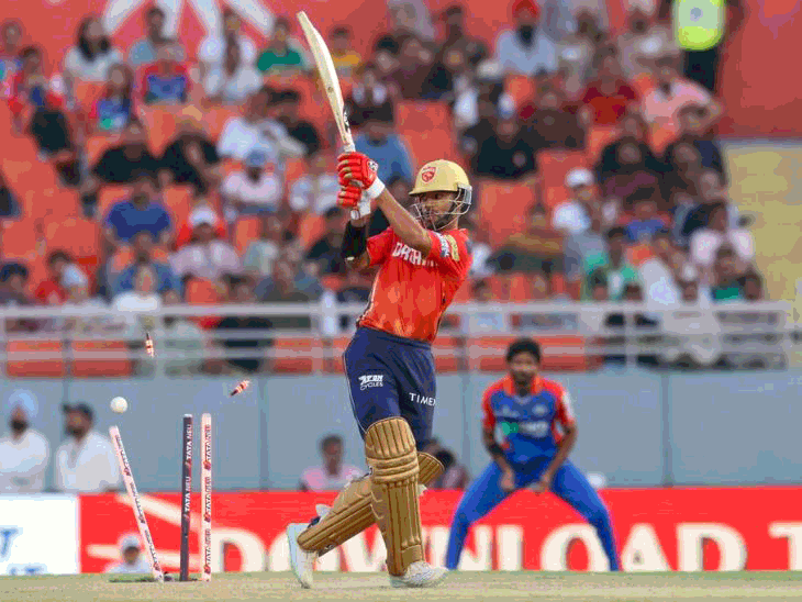 वापसी में जल्दी आउट होने से निराश थे पंत: लिविंगस्टन ने छक्के से मैच जीता, अक्षर अपने ही फैसले से रन आउट हुए;  सर्वश्रेष्ठ क्षण