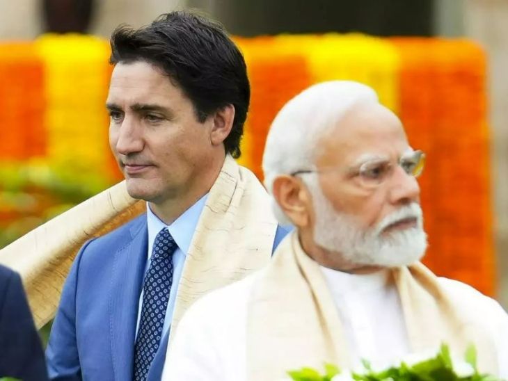 India Canada Election Interference Allegation | Randhir Jaiswal | भारत बोला- कनाडा के चुनाव में दखलंदाजी के आरोप बेबुनियाद: कहा- कनाडा हमारे मामलों में दखल दे रहा; चीन-रूस पर भी आरोप लगे थे