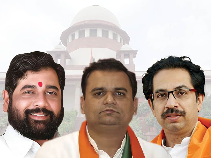 Uddhav Thackeray; Shiv Sena MLA Disqualification Case Hearing Update | Eknath Shinde | उद्धव की याचिका पर आज सुप्रीम कोर्ट में सुनवाई: शिंदे गुट को असली शिवसेना और विधायकों को योग्य बताने वाले फैसले को चुनौती