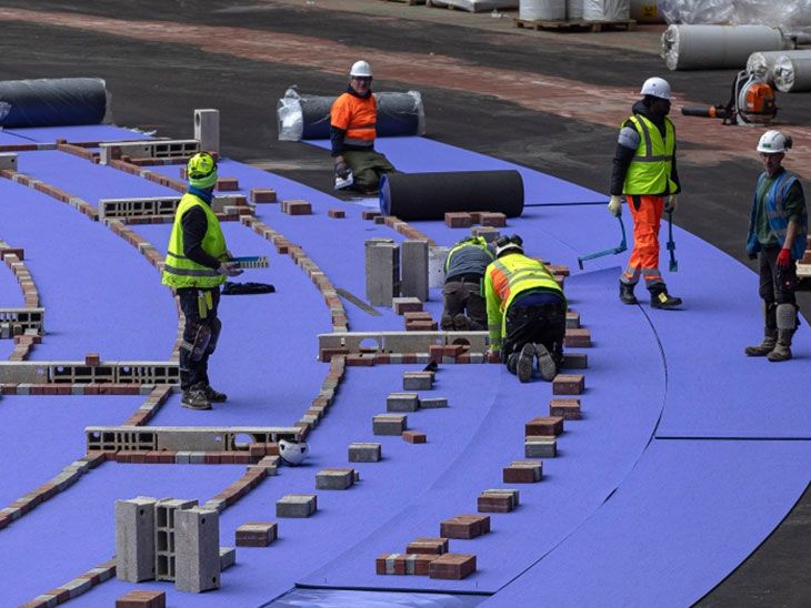 पेरिस ओलिंपिक में ट्रैक का रंग बैंगनी होगा: टोक्यो में लाल था;  कंपनी ने कहा: ट्रैक सामग्री से एथलीटों के प्रदर्शन में सुधार होगा।