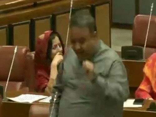 The issue of conversion of Hindu girls raised in Pakistani Parliament | पाकिस्तानी संसद में उठा हिंदू लड़कियों के धर्मपरिवर्तन का मुद्दा: हिंदू सांसद ने कहा- सरकार कार्रवाई नहीं कर रही; संयुक्त राष्ट्र भी चिंता जता चुका