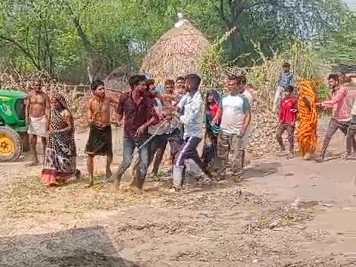 दो पक्षों में मारपीट, VIDEO: पुलिस ने किया क्रॉस मामला दर्ज - datia News