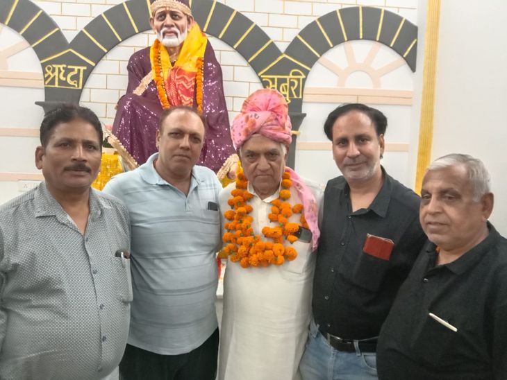 Rajkumar Dawar became the head of Shri Sai Dhyan Mandir Sabha ...