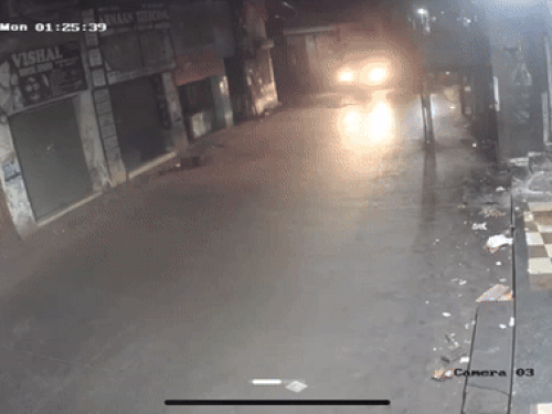 लुधियाना में बाइक सवार की मौत: साथी घायल, लुटेरों ने किया पीछा,बचाव के लिए भगाई बाइक; खंभे से जा टकराई - Ludhiana News