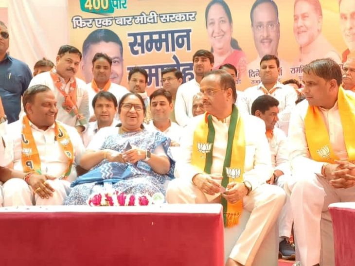 Palwal BJP Rally- UP Former Deputy CM Dinesh Sharma, Modi PM, Pakistan ...