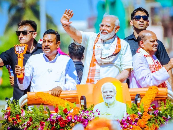 Sambit Patra Controversy; Puri Lord Jagannath; PM Narendra Modi Naveen Patnaik | BJP नेता संबित पात्रा बोले- भगवान जगन्नाथ मोदी के भक्त: बाद में कहा- गलती हुई, 3 दिन उपवास रखकर पश्चाताप करूंगा; पुरी से चुनाव लड़ रहे