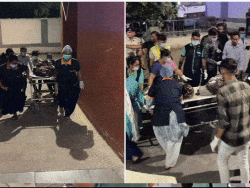 Gujarat Rajkot TRP Game Zone Fire Accident LIVE Photos Update | Rajkot News | राजकोट गेम जोन हादसा, पीड़ित परिवारों से भास्कर की बातचीत: अपनों लोगों के चेहरे देखने एम्स और सिविल अस्पताल के लगा रहे चक्कर – Gujarat News