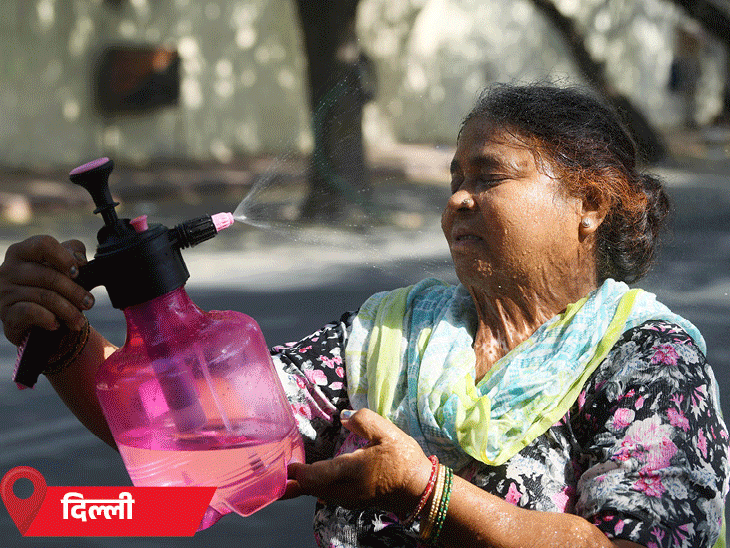 IMD Weather Heatwave Alert Update; UP Punjab Delhi Haryana | Rajasthan MP Temperature | राजस्थान का फलोदी लगातार दूसरे दिन सबसे गर्म, तापमान 51º: जम्मू में भी 42 डिग्री पहुंचा टेम्परेचर; 6 राज्यों में अगले दो दिन हीटवेव चलेगी