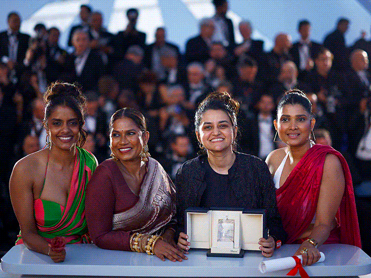 Indian Filmmaker Payal Kapadia received Grand Prix Award at 77th Cannes Movie Pageant | कांस में पहली बार भारतीय फिल्म को ग्रैंड प्रिक्स अवॉर्ड: सम्मान पाने वाली पहली भारतीय निर्देशक बनीं पायल कपाड़िया, देश को मिले कुल 4 अवॉर्ड