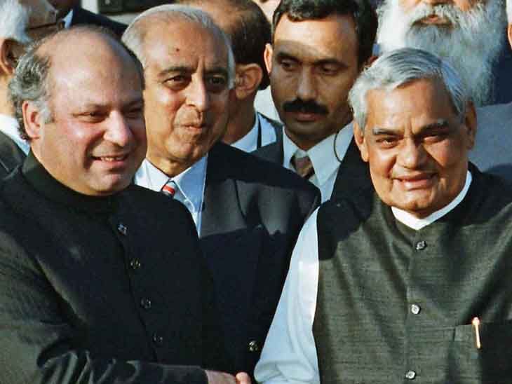 India Vs Pakistan; Nawaz Sharif | Lahore Agreement – Kargil War | भारत बोला- पाकिस्तान में सही नजरिया पैदा हो रहा: नवाज ने कहा था- हमने लाहौर समझौता तोड़ा, इसके चलते 1999 में करगिल युद्ध हुआ