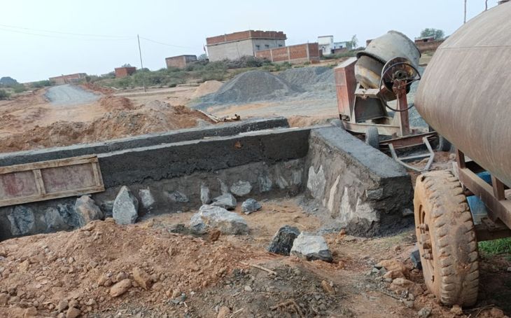 Allegation of using substandard material in road and culvert ...