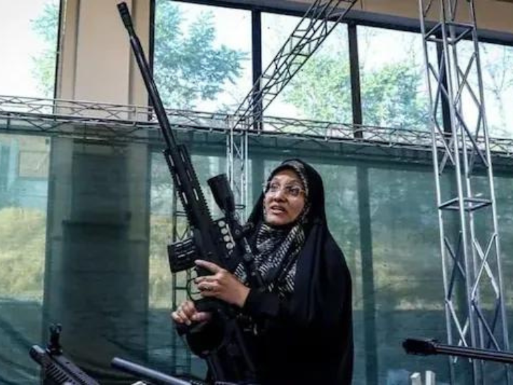 Iran Presidential Election Candidate; Who Is Zohreh Elahian | Iran News | ईरान में रईसी की जगह लेने उतरीं कट्टरपंथी महिला उम्मीदवार: विरोधियों को फांसी देने की हिमायती; मॉर्डन वेपन्स की शौकीन हैं जोहरेह इलाहियन